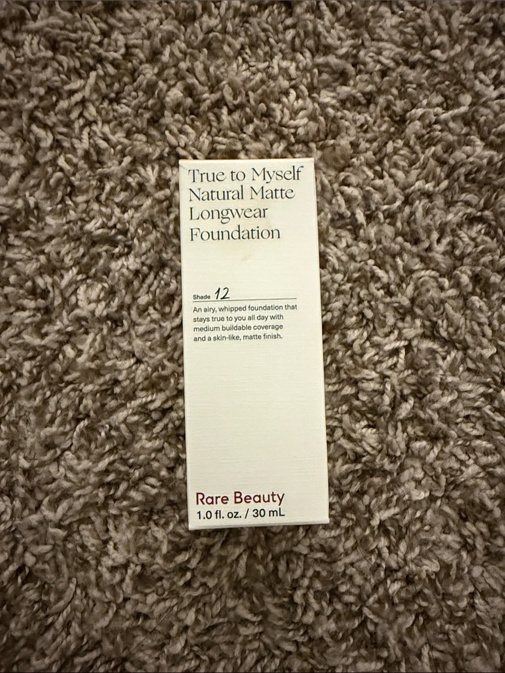 Rare Beauty True to Myself Foundation - Beige Packaging
